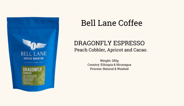 Bell Lane Coffee dragonfly