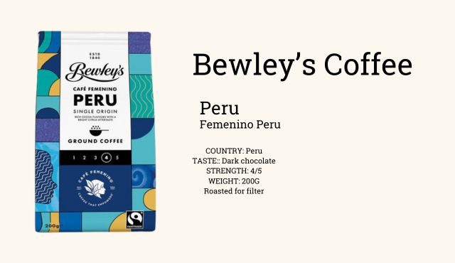 Bewley’s Coffee Femenino Peru 