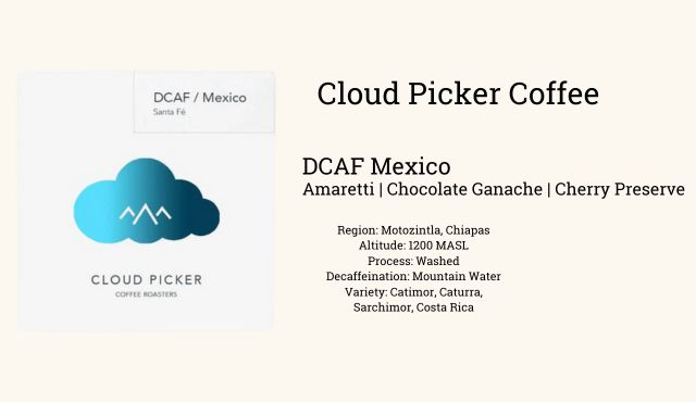 Cloud Picker Coffee DCAF - Santa Fé | Mexico
