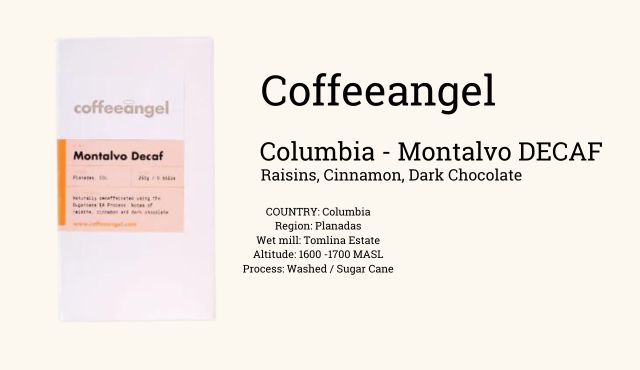 Coffeeangel Montalvo DECAF, Colombia