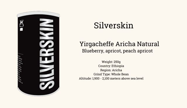 Silverskin Yirgacheffe Aricha Natural